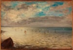Delacroix The Sea at Dieppe ca 1852 Delacroix in mostra al Metropolitan Museum of Art di New York. Le immagini
