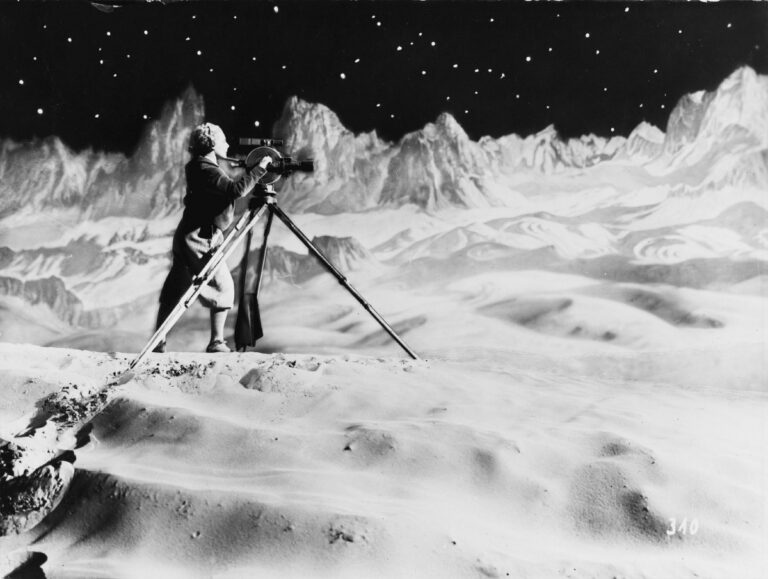 Fritz Lang Frau im Mond, 1929 Foto Horst von Harbou Deutsche Kinemathek