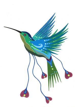 Fulvia Mendini, Il colibrì, 2017