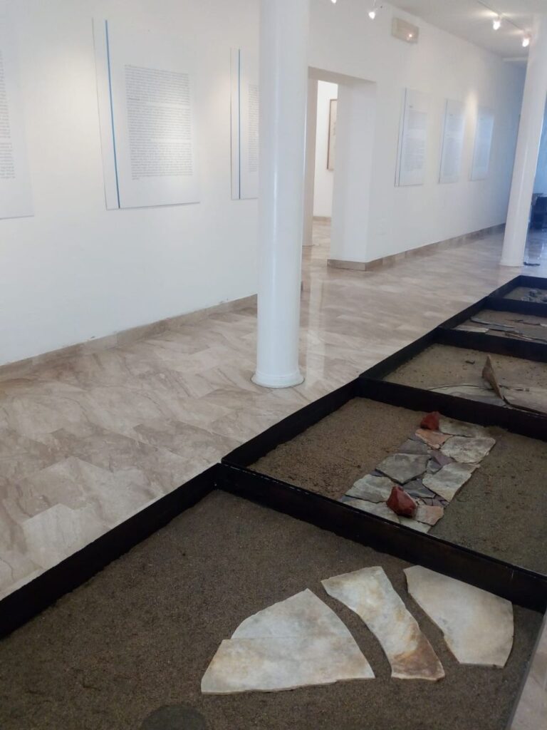 Genius Loci - Maestri di Sardegna. Ruben Montini. Exhibition view at Fondazione MACC, Calasetta 2018. Photo courtesy Giorgio Dettori