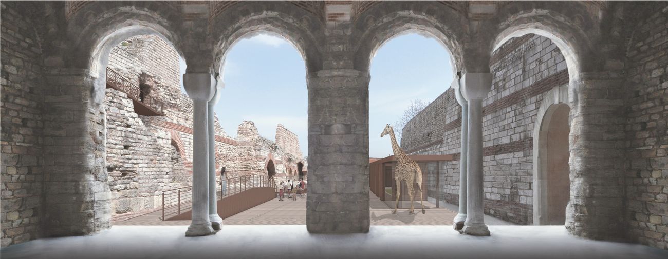 Guicciardini & Magni Architetti, Tekfur Palace, Istanbul. Courtesy Guicciardini & Magni Architetti