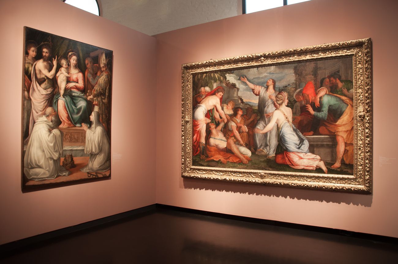 Il Giovane Tintoretto, exhibition view at Gallerie dell'Accademia, Venezia 2018, photo Irene Fanizza