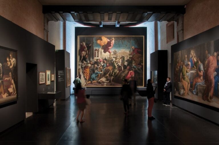 Il Giovane Tintoretto, exhibition view at Gallerie dell'Accademia, Venezia 2018, photo Irene Fanizza