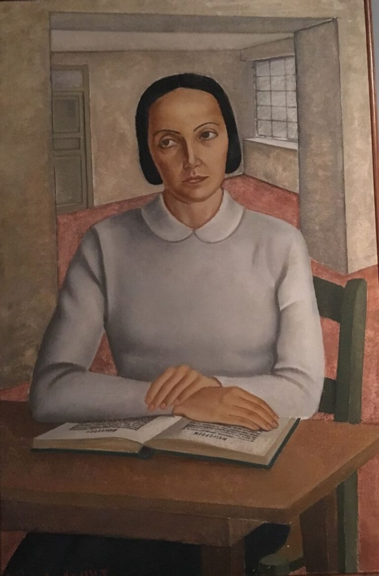 Lia Pasqualino Noto, L'infermiera, 1931. Palermo, Galleria d'Arte Moderna