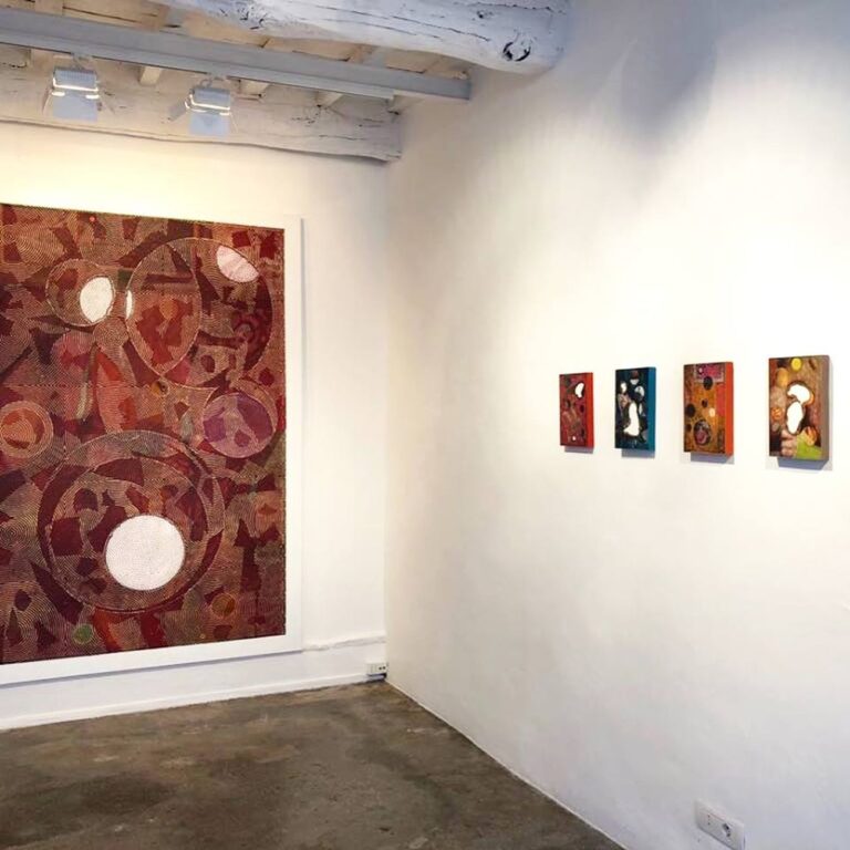 Luigi Carboni. Forme del reale e immagini perdute. Installation view at Galleria Poggiali, Pietrasanta 2018