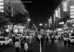 Marcello Geppetti, Panoramica di Via Veneto di notte, Roma, agosto 1966 © MGMC-dolceVita Gallery