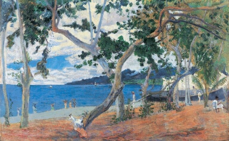 Paul Gauguin Coastal Landscape from Martinique The Bay of Saint Pierre Martinique 1887 Ny Carlsberg Glyptotek Copenhagen 1200x739 Gauguin in Martinica. Ad Amsterdam la prima mostra sulle opere realizzate ai Caraibi