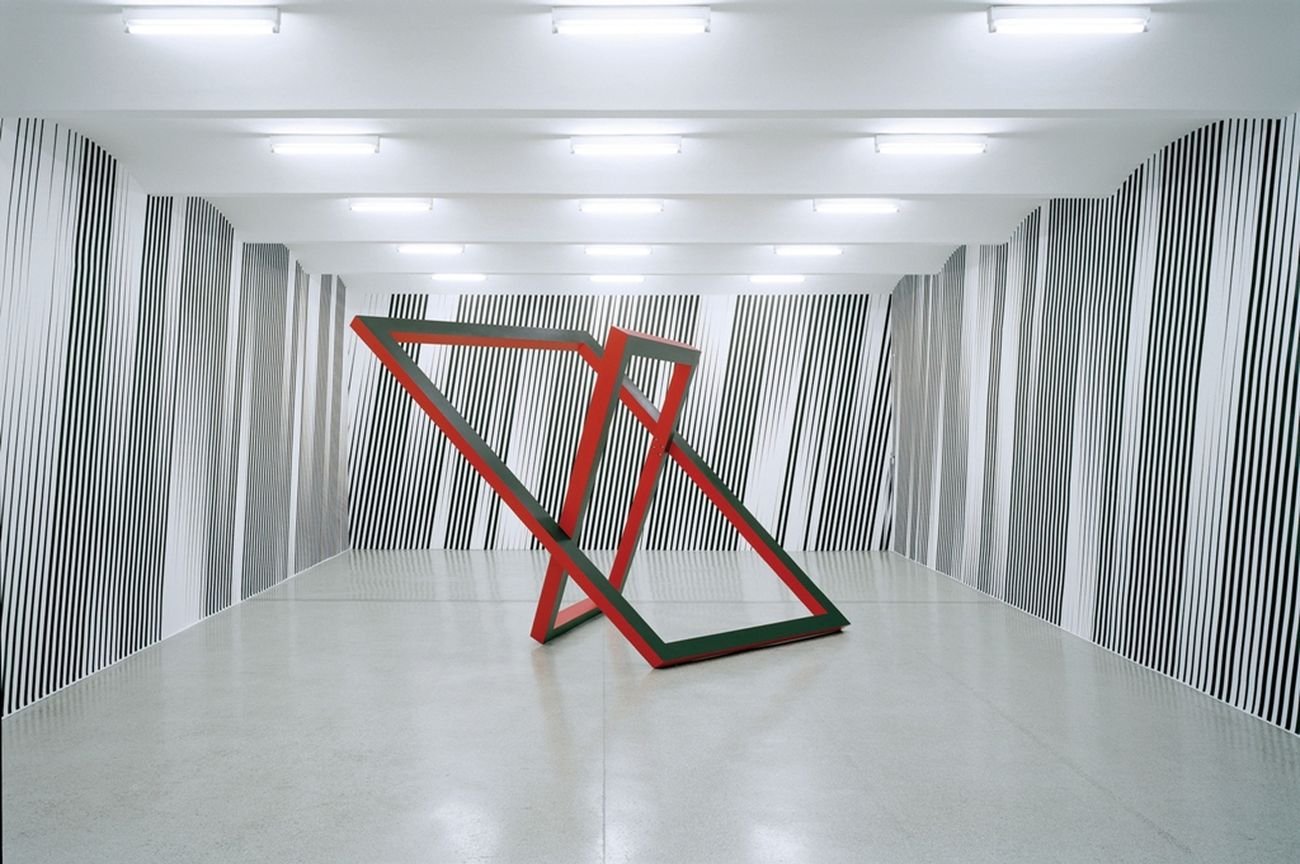 Philippe Decrauzat, Shut and open at the same time, 2008. Courtesy the artist & Gallery Para Romero, Madrid