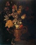 Pittore Fiorentino Vaso di fiori Seconda metà del XVII secolo Olio su tela 75 x 57 cm Mantova Collezione privata Fato, arte e destino. In mostra a Mantova