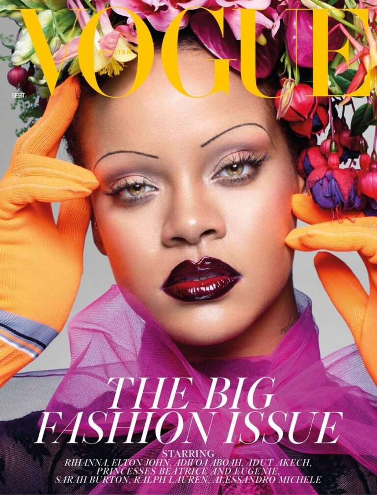 Rihanna sulla copertina di Vogue