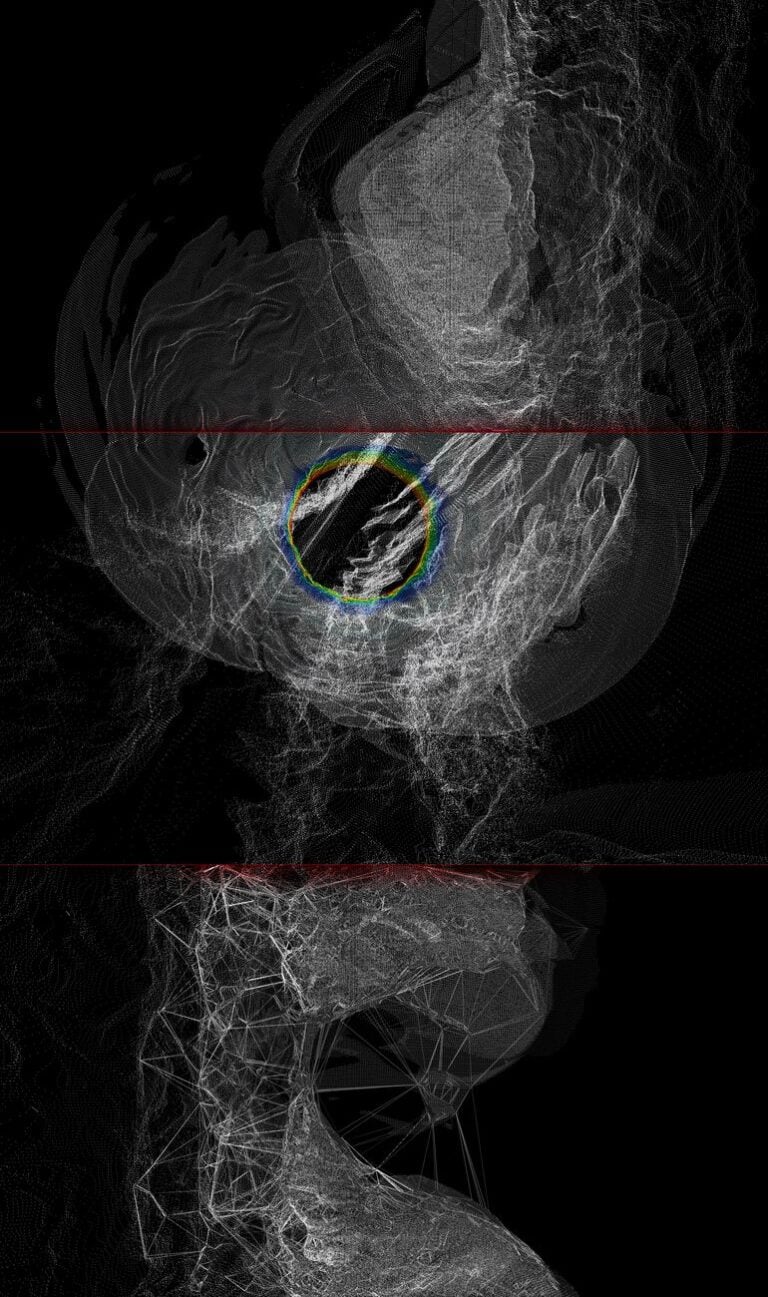 Ryoichi Kurokawa, unfold.mod, 2016 © l’artista