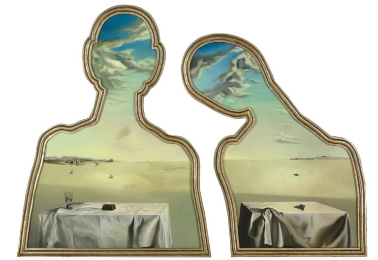 Salvador Dalí, Couple aux têtes pleines de nuages, 1936, Museum Boijmans Van Beuningen, Rotterdam, photo Studio Tromp, Rotterdam © Salvador Dalí, Fundación Gala-Salvador Dalí, c/o Pictoright Amsterdam 2017