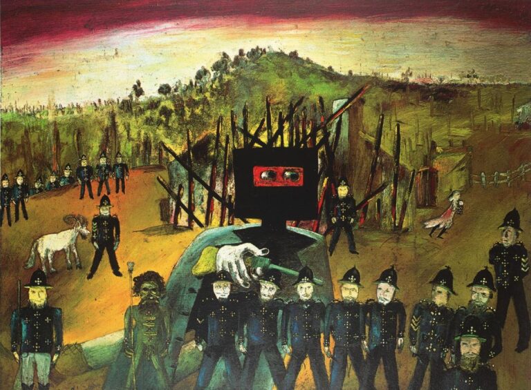 Sidney Nolan, Glenrowan, 1970-71. Collezione privata