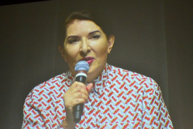 Talk di Marina Abramović a Firenze, 2018