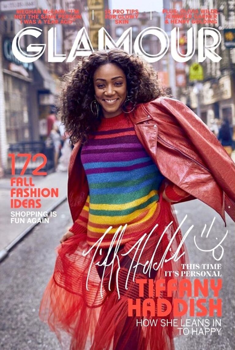 Tiffany Haddish sulla copertina di Glamour