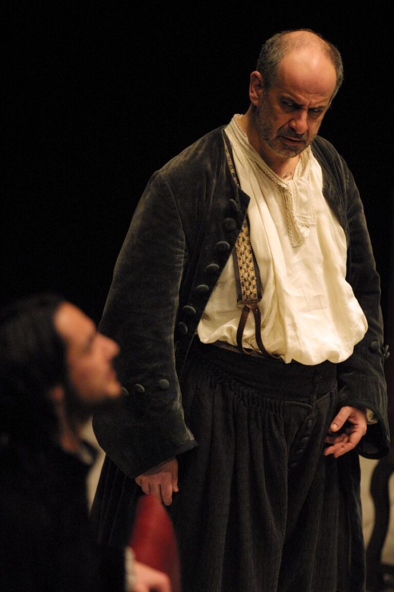 Toni Servillo e Peppino Mazzotta nel Tartufo di Molière