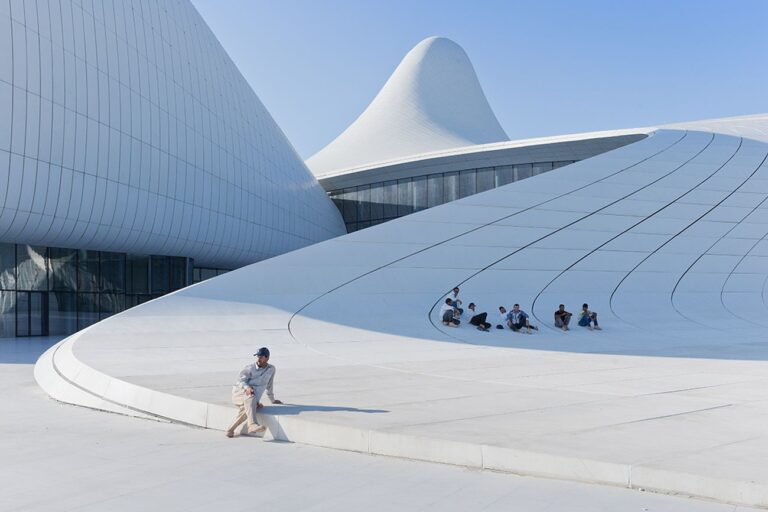 Zaha Hadid Architects, Heydar Aliyev Center, Baku. Photo Iwan Baan