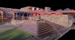 Lo studio di Frank Lloyd Wright in realtà virtuale