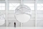 Trevor Paglen, Prototype for a Nonfunctional Satellite (Design 4; Build 4), 2013, Mixed media, 16 x 16 x 16 feet. Courtesy of Altman Siegel Gallery and Metro Pictures, 2013