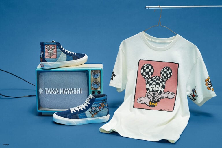 vans vault disney taka hayashi Topolino compie 90 anni. La moda lo celebra