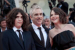 Venezia 75 Alfonso Cuaron con i figli, ph. Irene Fanizza