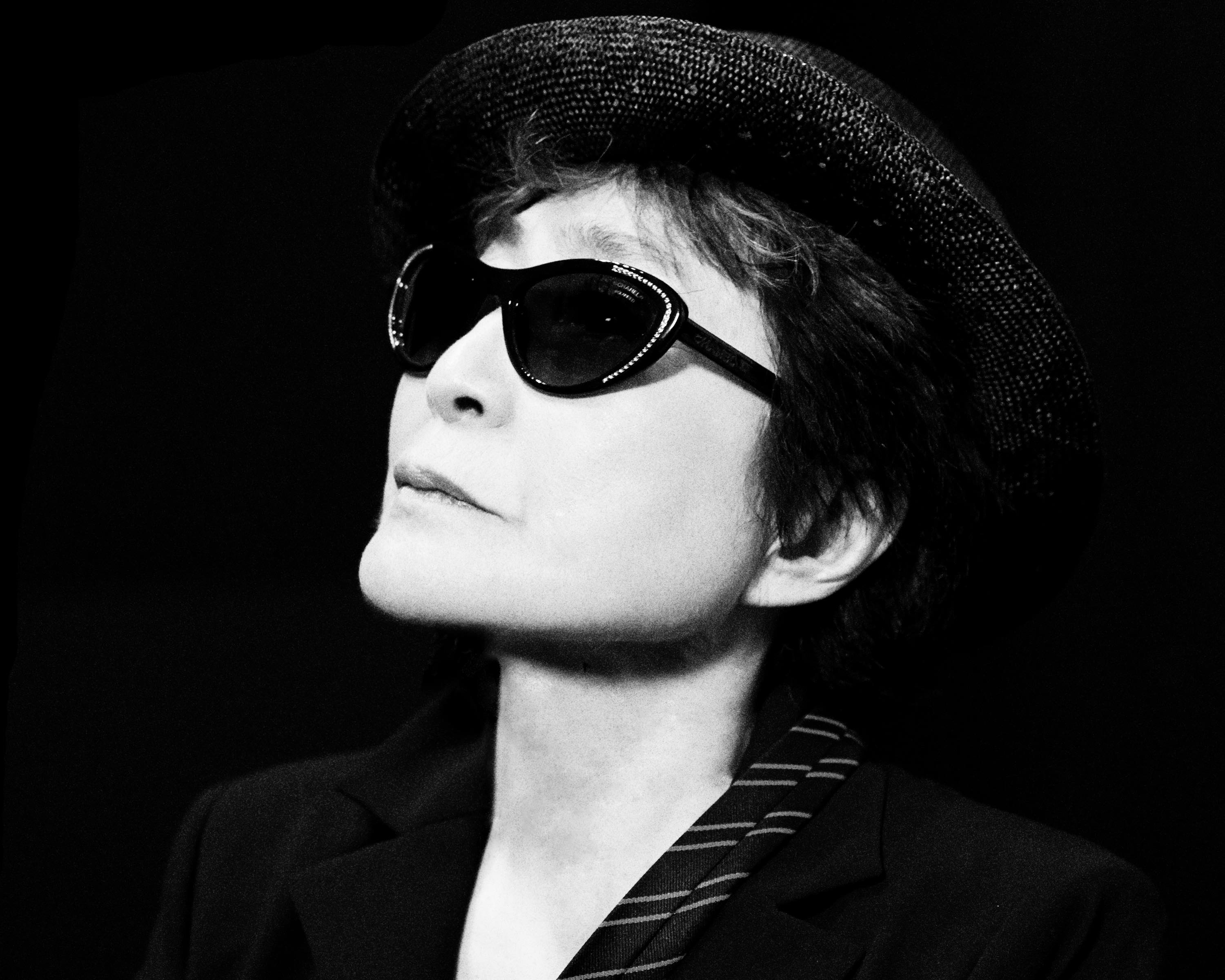 Yoko Ono portrait. Photo by Greg Kadel ©Yoko Ono