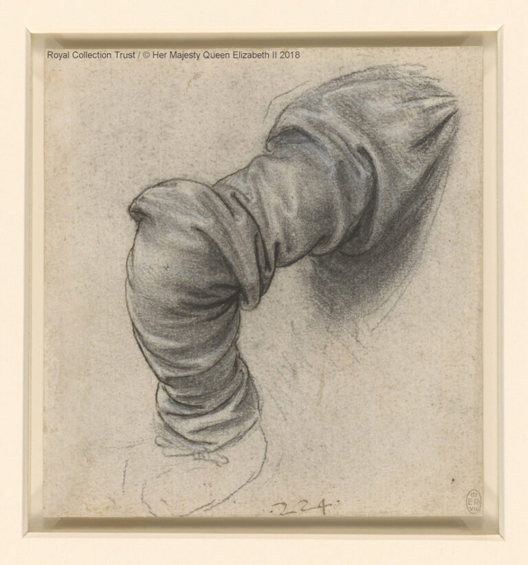 Leonardo da Vinci (1452 – 1519) Il braccio destro di san Pietro, ca. 1495