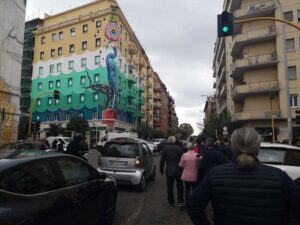 Nasce a Roma il più grande murale ecologico d’Europa: 1000 mq di pittura cattura smog