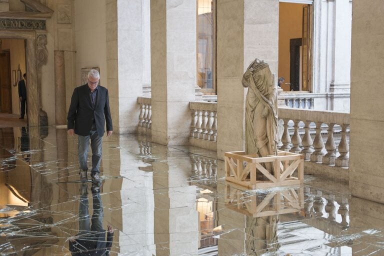 Alfredo Pirri. Passi. Palazzo Altemps, Roma 2018. Photo Giorgio Benni