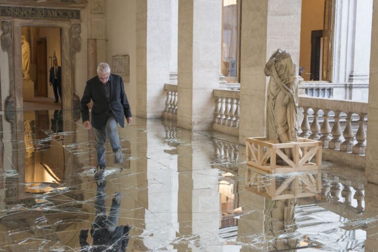 Alfredo Pirri. Passi. Palazzo Altemps, Roma 2018. Photo Giorgio Benni