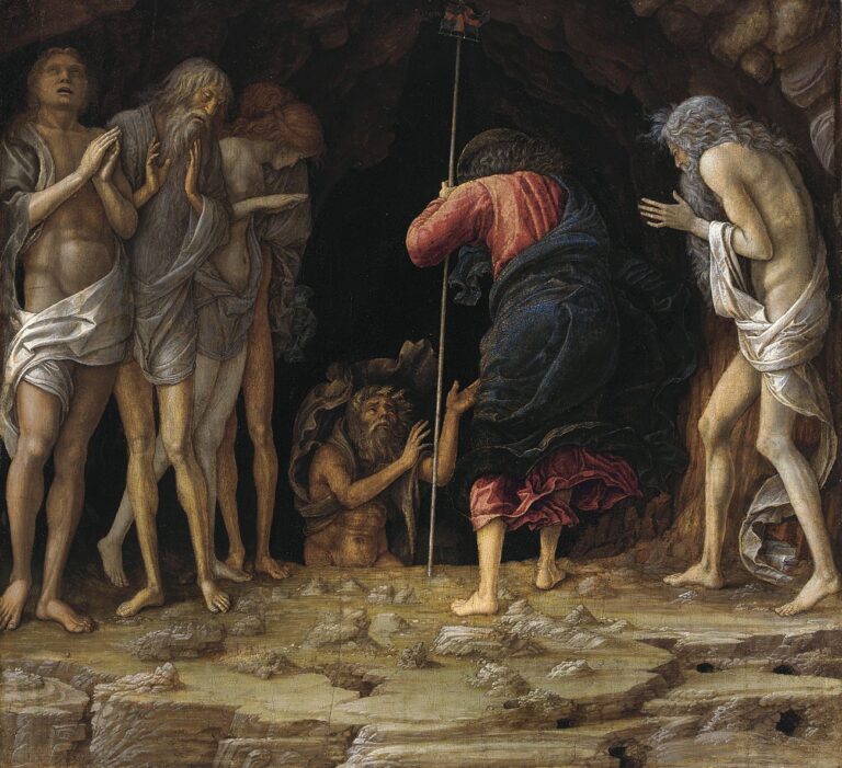 Andrea Mantegna, Discesa al Limbo, 1492 ca. Collezione privata. © Courtesy of the owner. Photo Sotheby’s New York