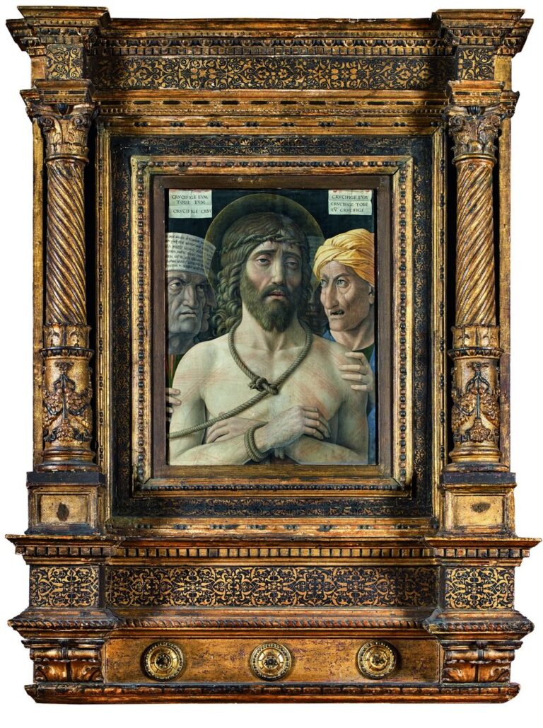 Andrea Mantegna, Ecce Homo, 1500 ca. Paris, Musée Jacquemart André – Institut de France © Studio Sébert Photographes