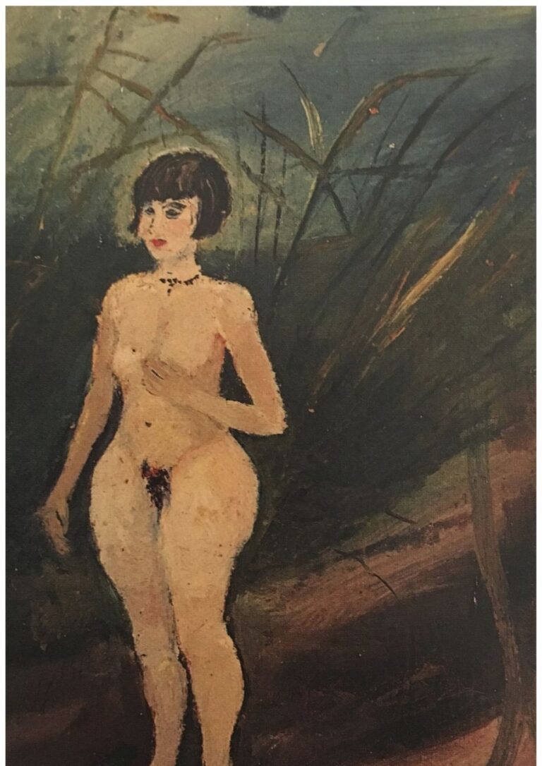 Antonio Ligabue, Nudo di donna, 1929-30. Collezione privata