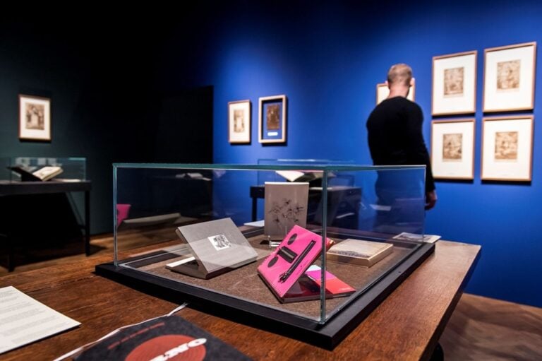 Baroque Book Design. Installation view at Museum Plantin Moretus, Anversa 2018