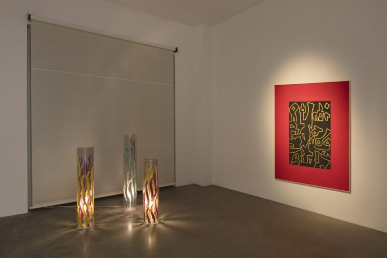 Carla Accardi. Installation view at Galleria Francesca Minini, Milano 2018. Courtesy Archivio Accardi Sanfilippo & Galleria Francesca Minini. Photo credit Andrea Rossetti