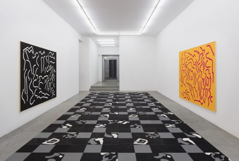 Carla Accardi. Installation view at Galleria Francesca Minini, Milano 2018. Courtesy Archivio Accardi Sanfilippo & Galleria Francesca Minini. Photo credit Andrea Rossetti