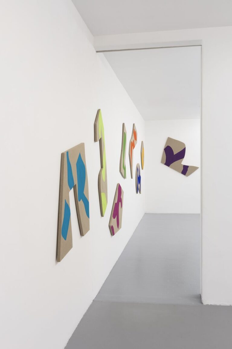 Carla Accardi. Installation view at Galleria Massimo Minini, Brescia 2018. Courtesy Archivio Accardi Sanfilippo & Galleria Massimo Minini. Photo credit Andrea Rossetti