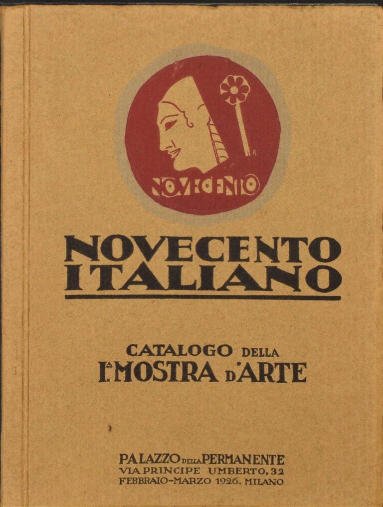 Catalogo della Seconda mostra del Novecento italiano Milano, Palazzo della Permanente, 1929. Mart, Archivio del ‘900, Fondo librario Sarfatti