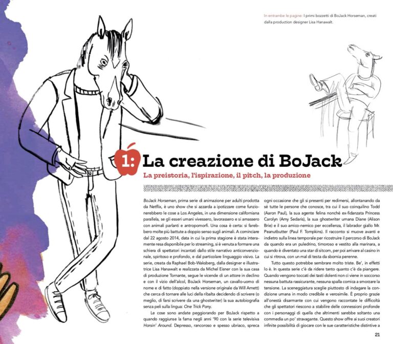 Chris MacDonnell, Lisa Hanawalt, Raphael Bob Waksberg ‒ BoJack Horseman (BD Edizioni, 2018)