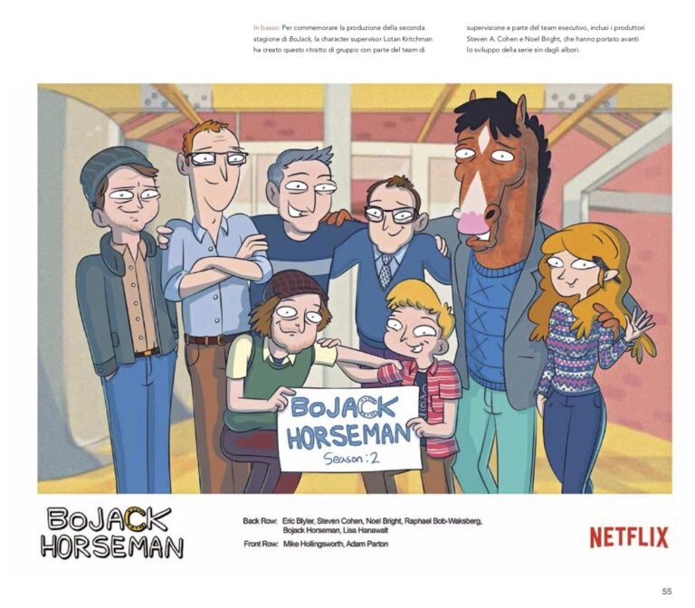 Chris MacDonnell, Lisa Hanawalt, Raphael Bob Waksberg ‒ BoJack Horseman (BD Edizioni, 2018)