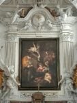 Copia della Natività di Caravaggio all'Oratorio di San Lorenzo, Palermo
