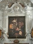 Copia della Natività di Caravaggio all'Oratorio di San Lorenzo, Palermo