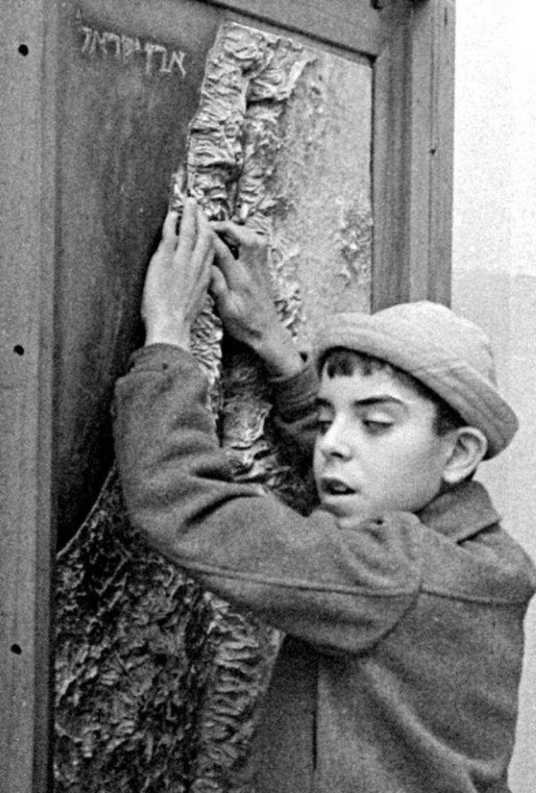 David Rubinger, Un ragazzo cieco “vede” la sua patria, 1960