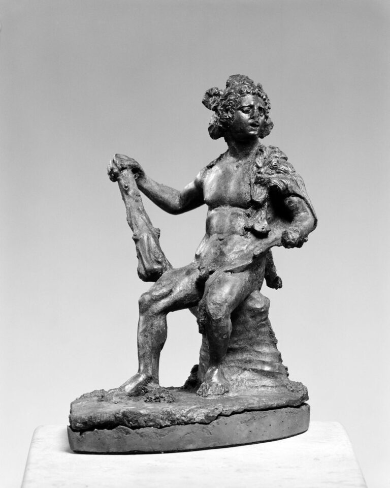 Eracle seduto, prima metà del II sec. a.C. Antikenmuseum Basel und Sammlung Ludwig