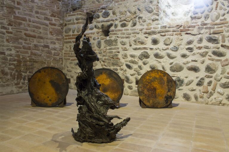 Fabio Roncato. Il pianeta dove evaporano le rocce. Exhibition view at Torre delle Grazie, Musei Civici di Bassano del Grappa, 2018