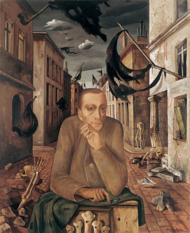 Felix Nussbaum, Orgelmann, 1943