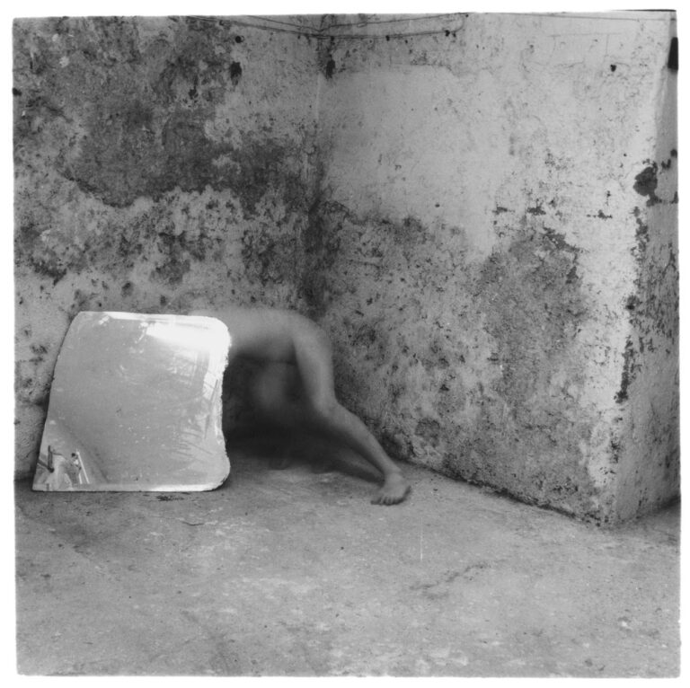 Francesca Woodman, Self deceit no 5, Rome Italy, 1978