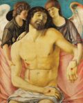 Giovanni Bellini, Cristo morto sorretto da due angeli, 1470-75 ca. Gemäldegalerie, Staatliche Museen zu Berlin © Staatliche Museen zu Berlin, Gemäldagalerie. Photo Christoph Schmidt