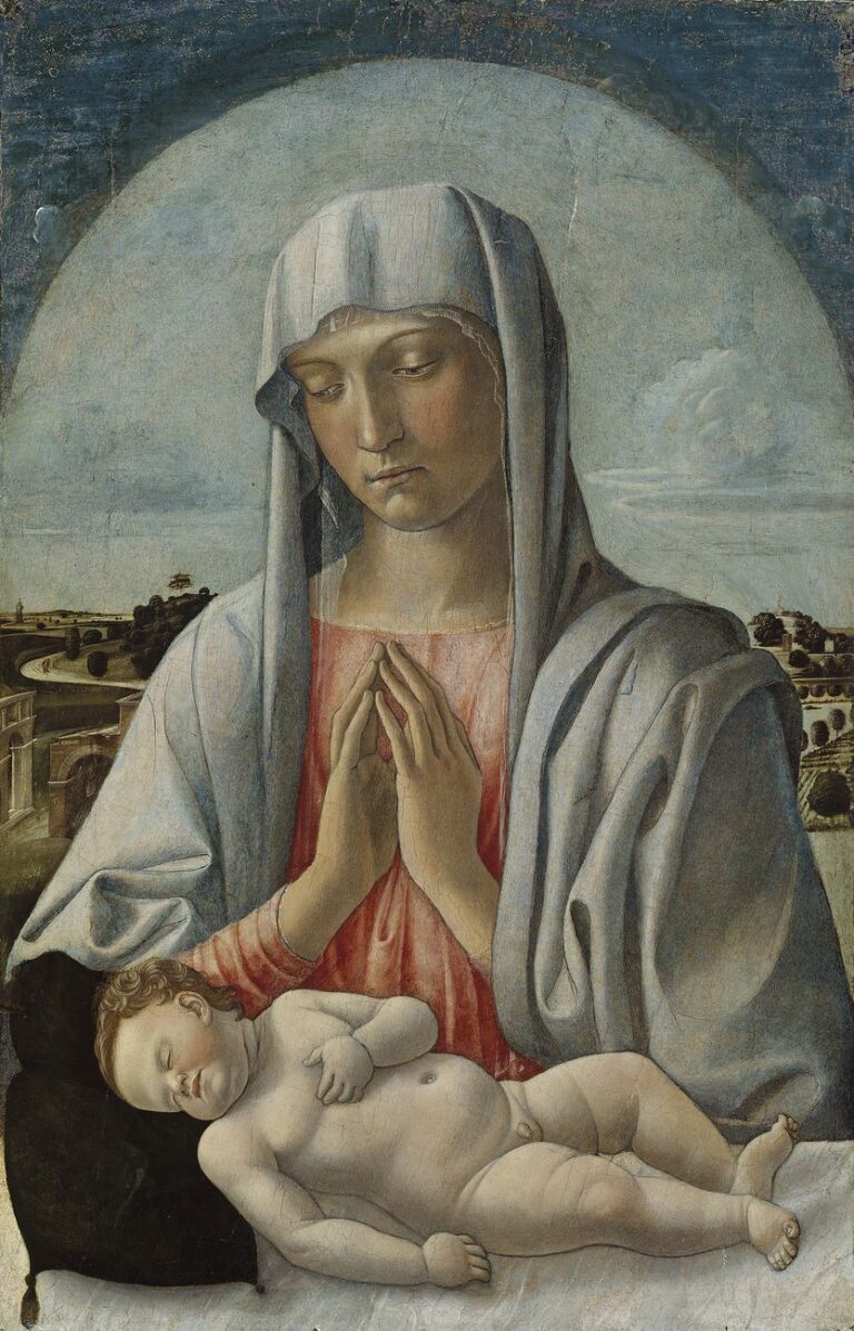 Giovanni Bellini, Madonna col bambino (Madonna Davis), 1460 ca. The Metropolitan Museum of Art, New York, Theodore M. Davis Collection © The Metropolitan Museum of Art, New York