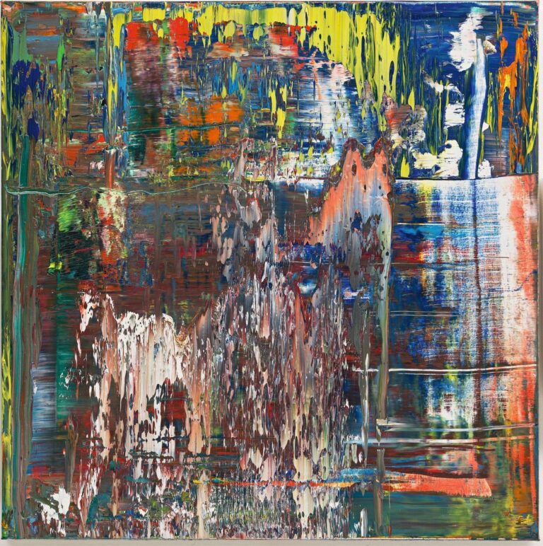 Gerhard Richter, Abstraktes Bild, 2015. Collezione privata © Gerhard Richter 2018